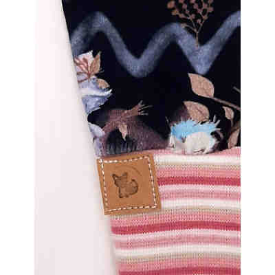 WALDTIERE BOHO SCHWARZ ROSA Pumphose 3/4-Hosen für Kinder 2