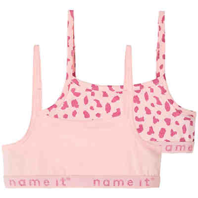 Kinder Bustier NKFSTRAP Doppelpack, Organic Cotton