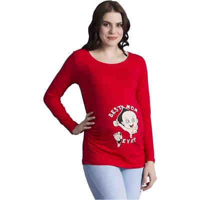 Umstandslangarmshirt Best Mom Ever mit Motiv Umstandslangarmshirts 2