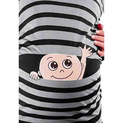 Umstandslangarmshirt Winke Winke mit Motiv Umstandslangarmshirts 2