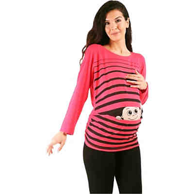 Umstandslangarmshirt Winke Winke mit Motiv Umstandslangarmshirts 2