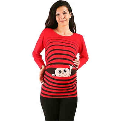 Umstandslangarmshirt Winke Winke mit Motiv Umstandslangarmshirts 2