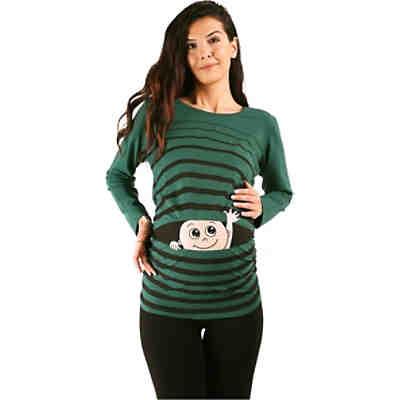 Umstandslangarmshirt Winke Winke mit Motiv Umstandslangarmshirts 2