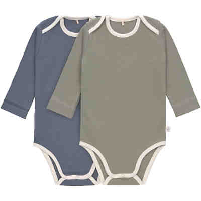 Baby Wickelbody Doppelpack für Jungen, Organic Cotton