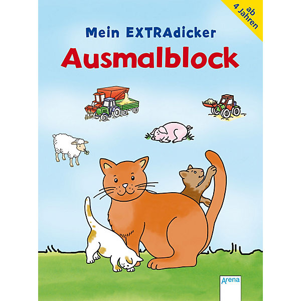 Mein extradicker Ausmalblock