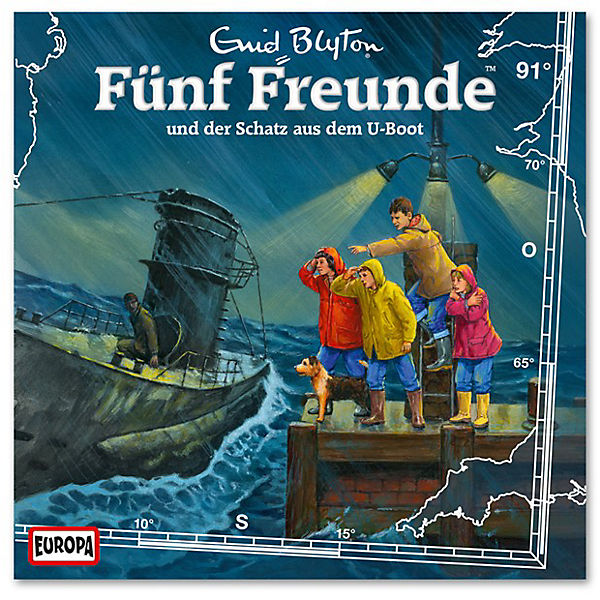 CD Fünf Freunde 91 - und der Schatz aus dem U-Boot