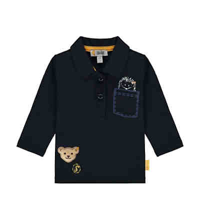 Poloshirt langarm Let´s Play mit Kontrastkragen T-Shirts 2