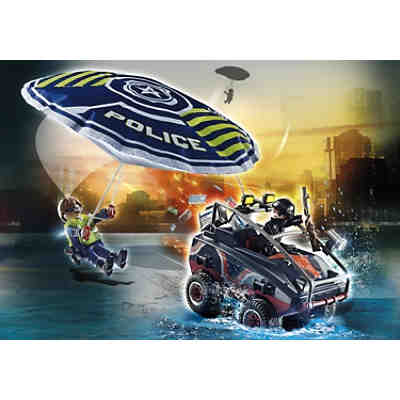 PLAYMOBIL® 70781 Polizei-Fallschirm: Verfolgung des Amphibien-Fahrzeugs 2
