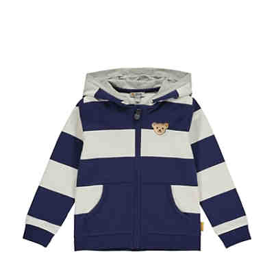 Sweatjacke Airplane mit Blockstreifen Sweatjacken