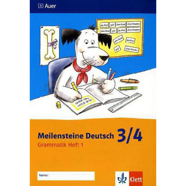 Meilensteine Deutsch: Grammatik, 3. /4.Schuljahr
