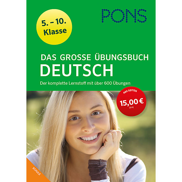 PONS Das große Übungsbuch Deutsch, 5.-10. Klasse, Sammelband