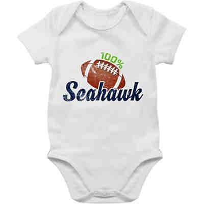 Sport & Bewegung Baby - Baby Body Kurzarm - 100% Seahawk - Bodys für Kinder