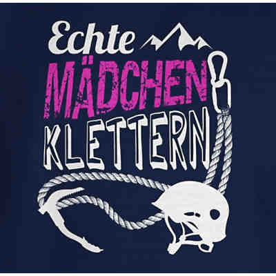 Kinder Sport Kleidung - Mädchen Kinder T-Shirt - Echte Mädchen klettern - T-Shirts für Mädchen 2