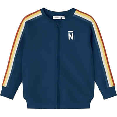 Sweatjacke NMMTROELS für Jungen, Organic Cotton