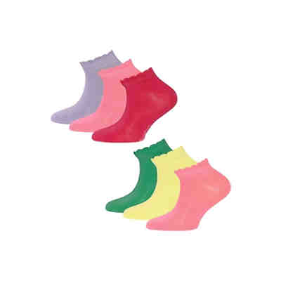 Sneakersocken 6er Pack für Mädchen