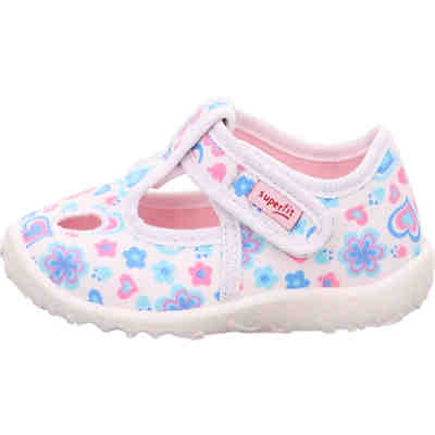Baby Hausschuhe SPOTTY WMS Weite M für Mädchen 2