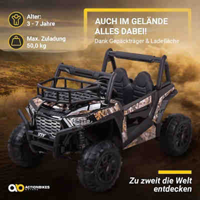 Kinder Elektroauto Jeep UTV Explorer - Belastbarkeit 50 kg - mit Fernbedienung 2