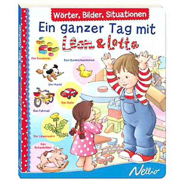 Ein ganzer Tag mit Leon & Lotta - Wörter, Bilder, Situationen