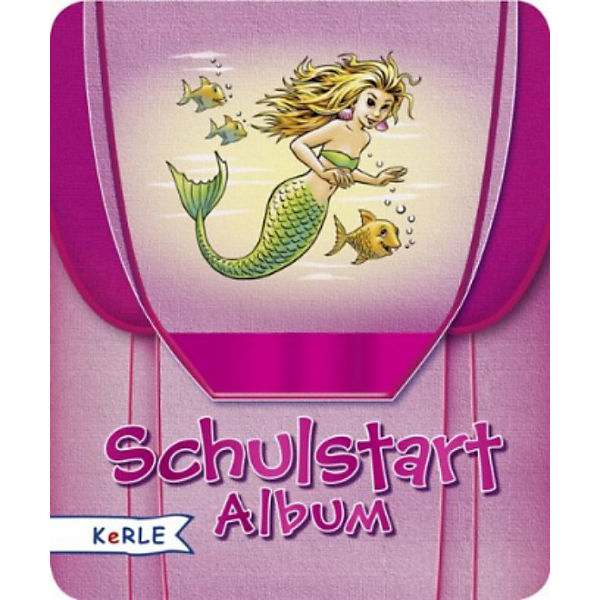 Schulstart-Album - Mädchen (Motiv Meerjungfrau)