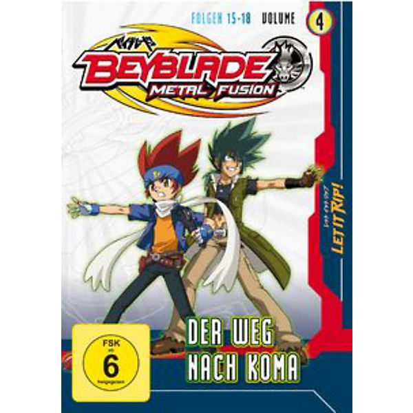 DVD Beyblade Metal Fusion - Vol. 4
