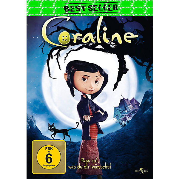 DVD Bestseller - Coraline - Tim Burton