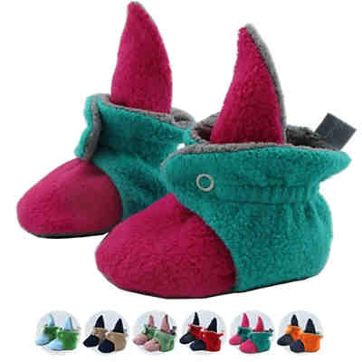 Baby Bootie Krabbelschuh Kitaschuhe Baumwolle Made in EU NewbornU