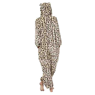 Jumpsuit, Onesie für Kinder Zoo, Safari und Dschungel (Leopard) 2