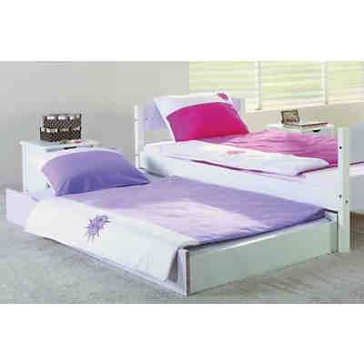 Bettschubkasten für Kinderbett STELLA, lila/weiß