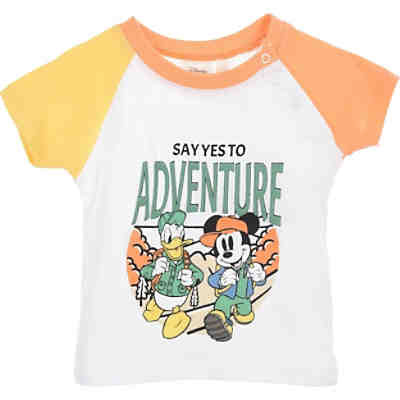 Disney Mickey Mouse & friends Baby T-Shirt für Jungen, Organic Cotton