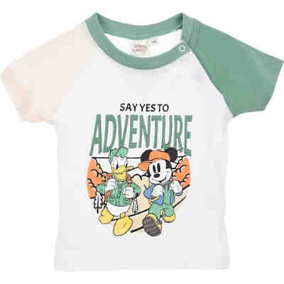 Disney Mickey Mouse & friends Baby T-Shirt für Jungen, Organic Cotton