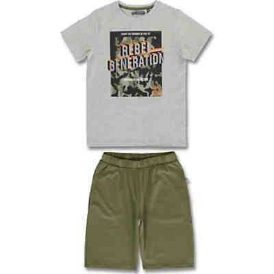 Set Shorts + T-Shirt für Jungen, Organic Cotton