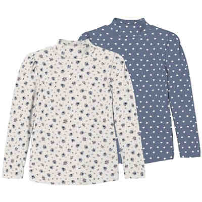 Langarmshirt NMFVILINE Doppelpack für Mädchen