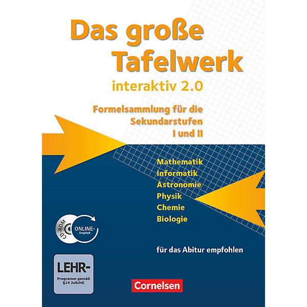 Das große Tafelwerk interaktiv 2.0, Westliche Bundesländer, m. CD-ROM
