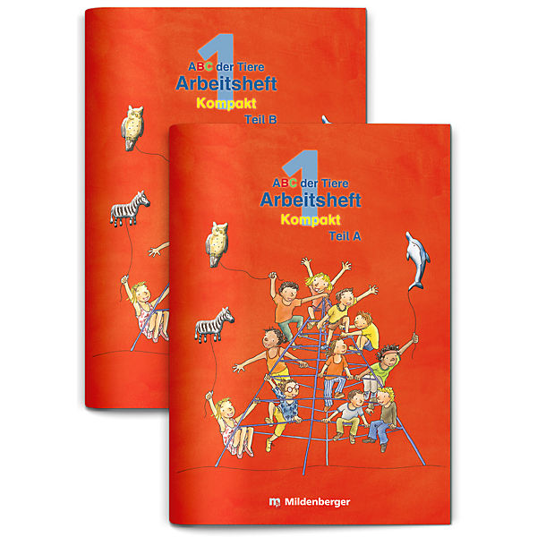 ABC der Tiere, Förderausgabe: 1. Schuljahr, Arbeitsheft Teil A und B, 2 Hefte m. CD-ROM