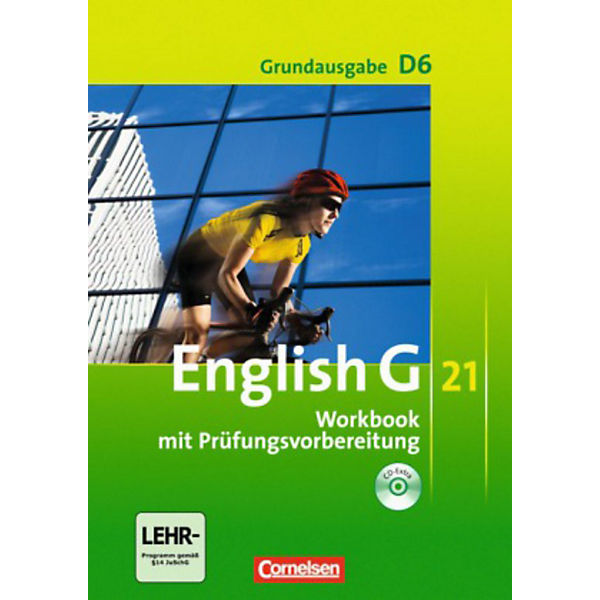 English G 21, Ausgabe D: 10. Schuljahr, Workbook mit Kompetenztraining, m. CD-Extra, Grundausgabe