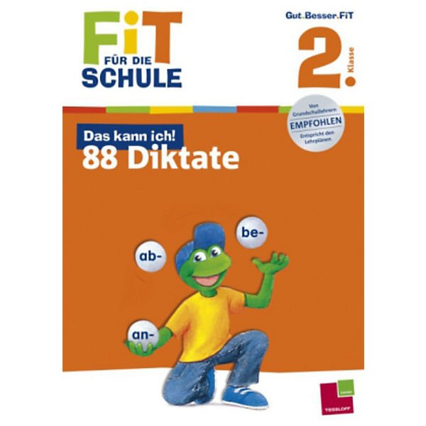 Fit für die Schule: Das kann ich! 88 Diktate, 2. Klasse