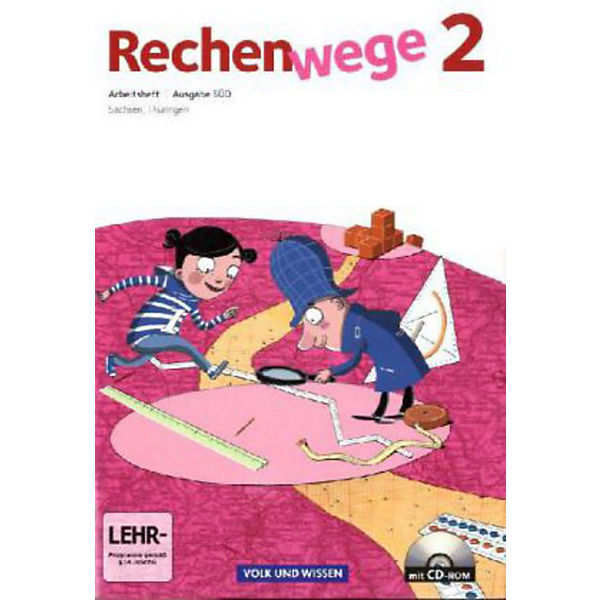 Rechenwege, Ausgabe Süd (2011): 2. Schuljahr, Arbeitsheft m. CD-ROM