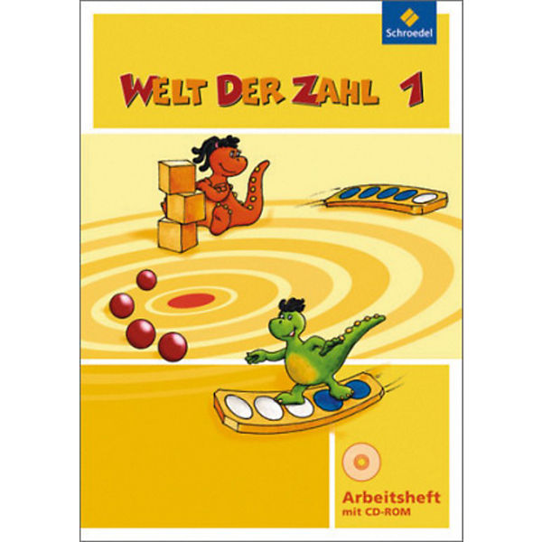 Welt der Zahl, Ausgabe 2011 Nord: 1. Schuljahr, Arbeitsheft mit CD-ROM