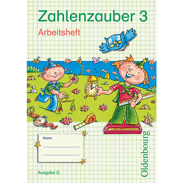 Zahlenzauber, Ausgabe G: 3. Schuljahr, Arbeitsheft