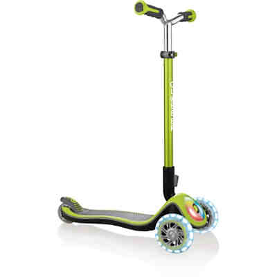 Alu-Scooter ELITE PRIME lime grün inkl. Mini-Buzzer, Schlüsselanhänger und Tasche 2