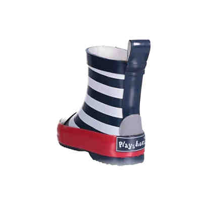Gummistiefel Halbschaft maritim Gummistiefel für Jungen 2