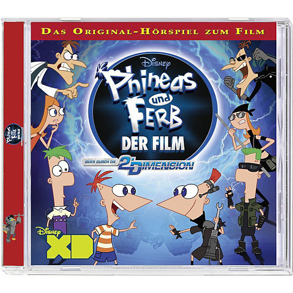 CD Phineas und Ferb - Die zweite Dimension
