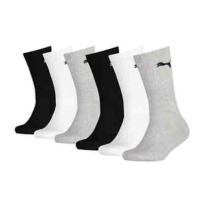 Kinder Socken, 6er Pack - Sport Junior ECOM, Rippbündchen, Logo Socken für Kinder 2
