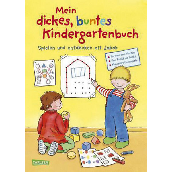 Mein dickes, buntes Kindergartenbuch