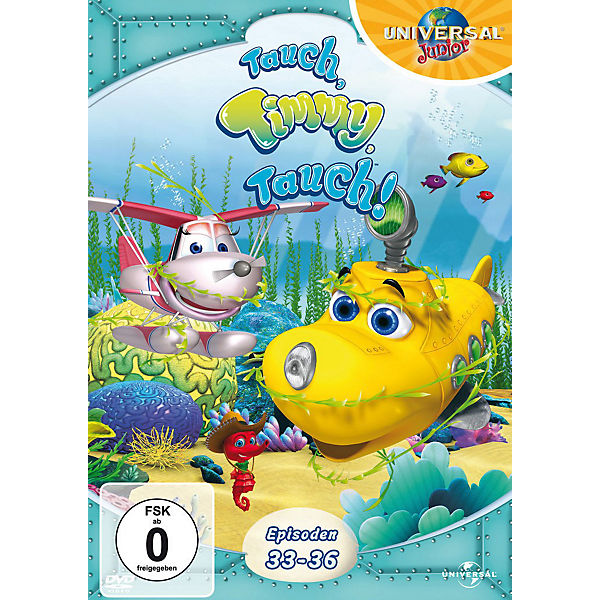 DVD Tauch, Timmy, Tauch - Episoden 33-36
