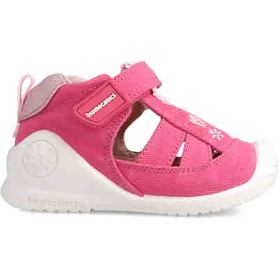 Baby Sandalen BIOGATEO CANVAS für Mädchen