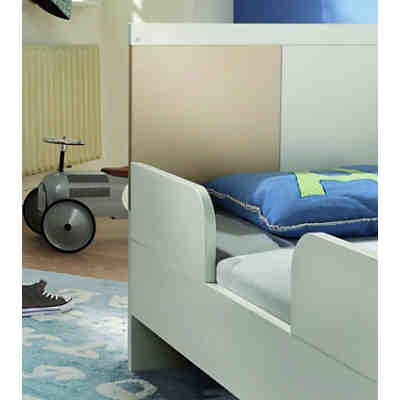 Zubehör: Umbauseitenteil mit Rausfallschutz für Kinderbett MILLA, Weiss, (1 Stk.) 2