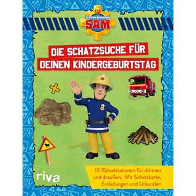 Feuerwehrmann Sam - Die Schnitzeljagd/Schatzsuche für deinen Kindergeburtstag