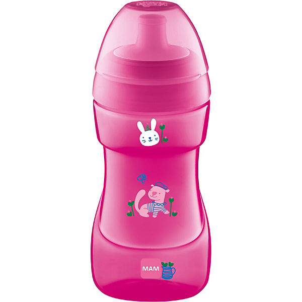 Trinkflasche Sports Cup, PP, 330 ml, pink