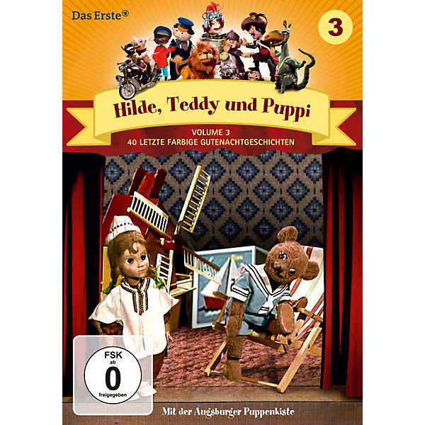 DVD Augsburger Puppenkiste - Hilde, Teddy und Puppi 3